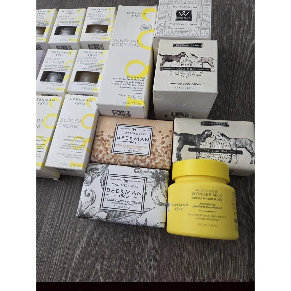 Beekman 1802 Face And Body Huge Lot Brand New
